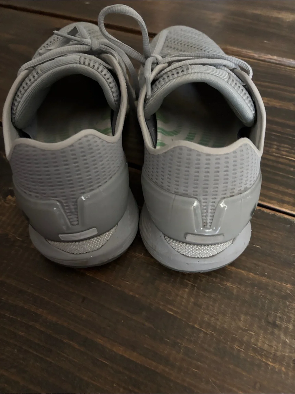 Hurley Hover Brand Gray Knit Running Sneakers